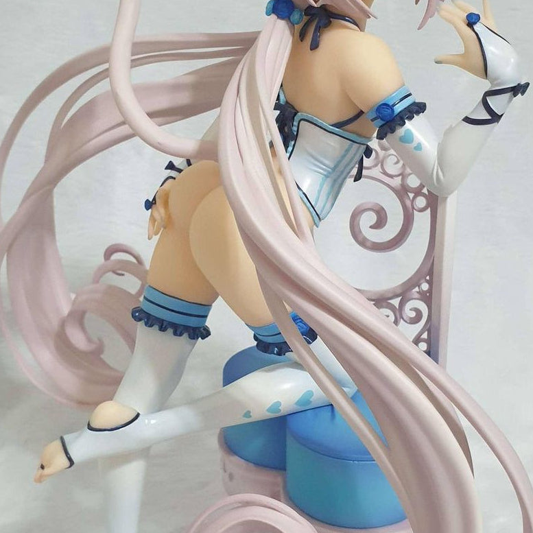 Chocola & Vanilla Lingerie Maid Nekopara Cast Off Anime Figure Model PVC 9.4" [Adult Collectible]