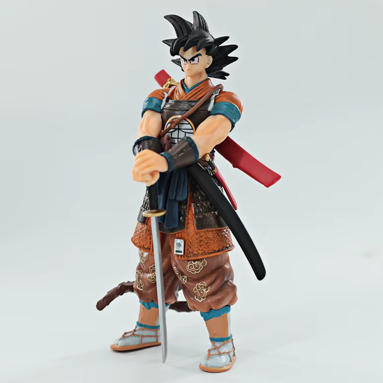 Goku Samurai Ver. Dragon Ball Z Collectible Anime Figure Model Statue PVC 8" [Boxed]