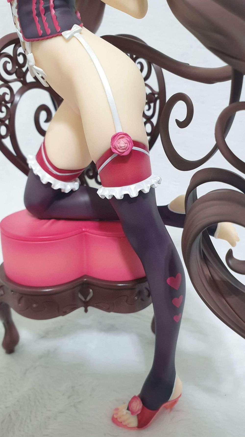 Chocola & Vanilla Lingerie Maid Nekopara Cast Off Anime Figure Model PVC 9.4" [Adult Collectible]