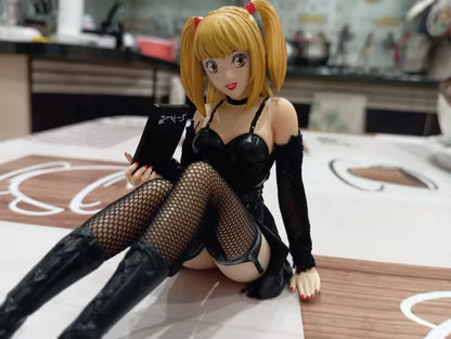 Misa Amane Sitting Death Note Anime Figure Model Statue PVC 6" [Boxed]