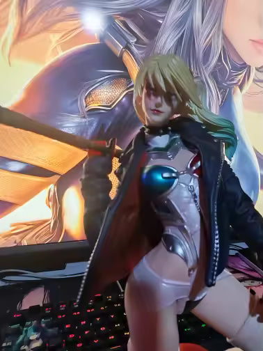 Harley Quinn DC Comics Neon Genesis Evangelion Crossover Anime Figure PVC 13" [No Box]