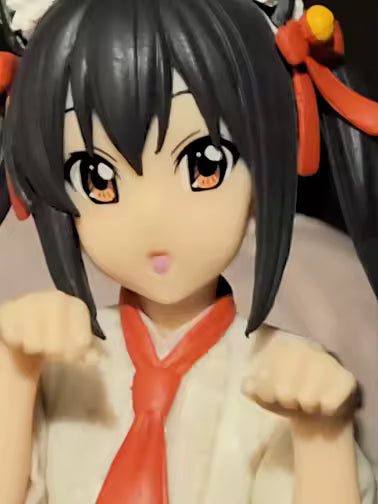 Azusa Nakano & Yui Hirasawa Neko outfit K-ON! Anime Figure Model Statue PVC 7" [No Box]