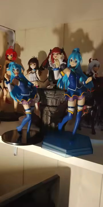 Aqua KonoSuba Kawaii Anime Figure Model Statue PVC 7" [Boxed]