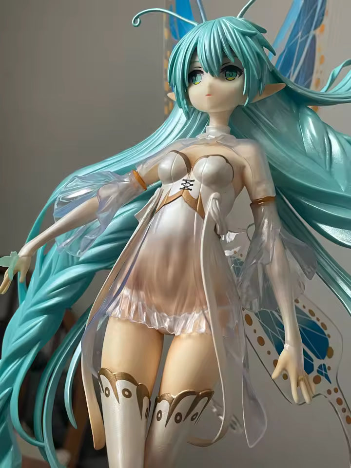 Hatsune Miku Butterfly Fairy Vocaloid Project DIVA Anime Figure Model Statue PVC 12" [Boxed]