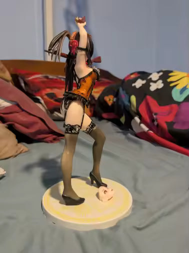 Kurumi Tokisaki Lingerie Date A Live Anime Figure Model Statue PVC 9" [Adult Collectible]