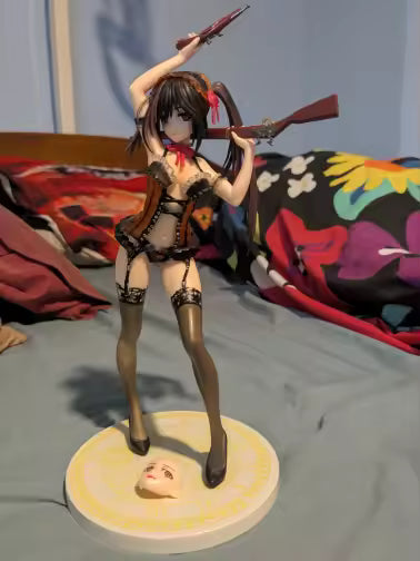 Kurumi Tokisaki Lingerie Date A Live Anime Figure Model Statue PVC 9" [Adult Collectible]