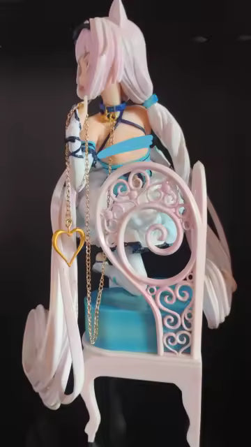 Chocola & Vanilla Lingerie Maid Nekopara Cast Off Anime Figure Model PVC 9.4" [Adult Collectible]