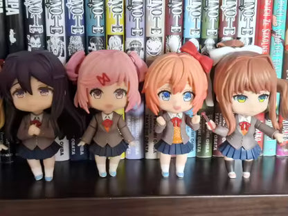 Doki Doki Literature Club!: Monika Adjustable Chibi Ver. Non-Scale Figure