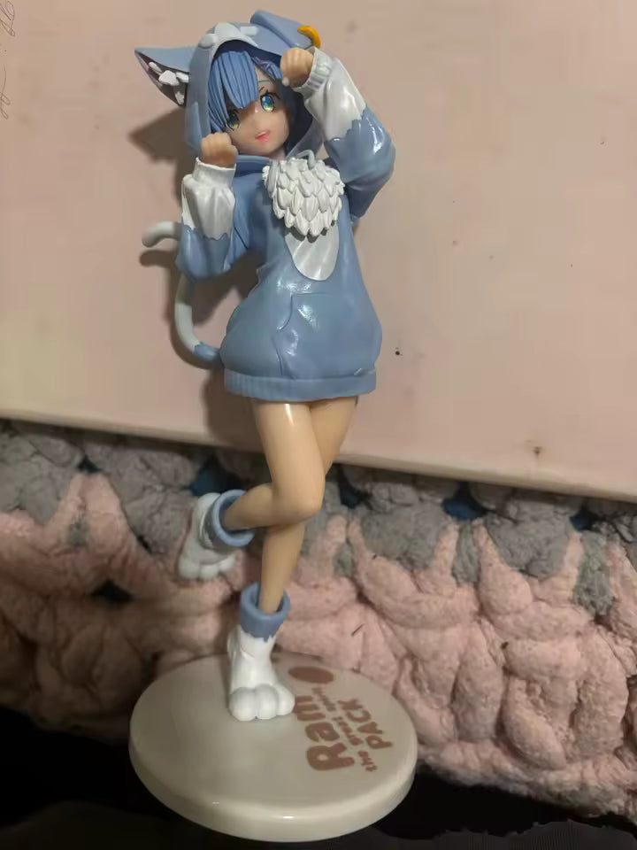 Mofumofu Pack Re:Zero Starting Life in Another World Anime Figure Model Statue PVC 7.8" [Boxed]