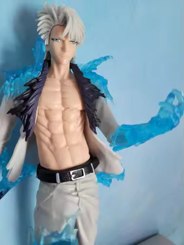 Toshiro Grand Crimson Lotus Ice Ring Bleach Iconic Anime Figure PVC 11" [Boxed]