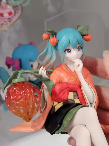 Hatsune Miku Flower Fairy Project DIVA Vocaloid Desktop Anime Figure PVC 4.5" [Boxed]