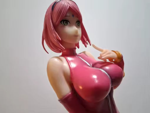 Hinata Hyuga and Sakura Haruno Rave Ver. Shippuden Anime Figure PVC 11.8" [Adult Collectible]