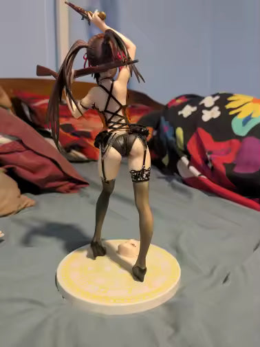 Kurumi Tokisaki Lingerie Date A Live Anime Figure Model Statue PVC 9" [Adult Collectible]