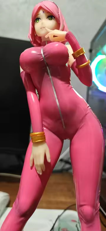 Hinata Hyuga and Sakura Haruno Rave Ver. Shippuden Anime Figure PVC 11.8" [Adult Collectible]