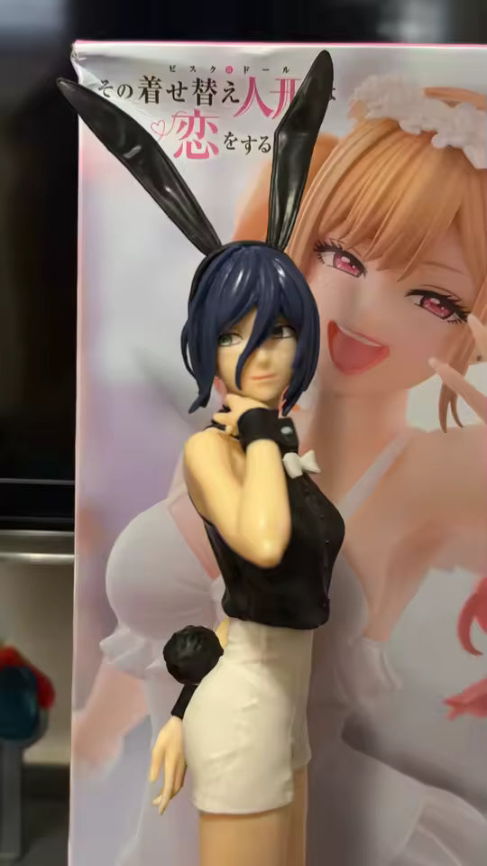 Kobeni Higashiyama and Reze Bunny Ver. Chainsaw Man Anime Figure Models PVC [Boxed]