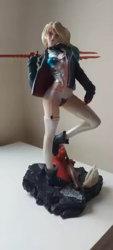 Harley Quinn DC Comics Neon Genesis Evangelion Crossover Anime Figure PVC 13" [No Box]
