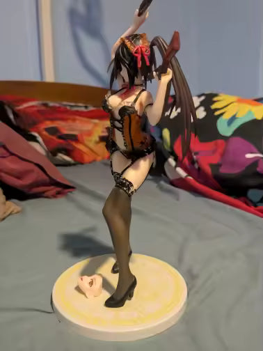 Kurumi Tokisaki Lingerie Date A Live Anime Figure Model Statue PVC 9" [Adult Collectible]