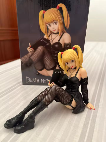 Misa Amane Sitting Death Note Anime Figure Model Statue PVC 6" [Boxed]