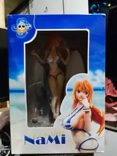 Nami Swimsuit One Piece Anime Figure Model Statue PVC 13" [Boxed]