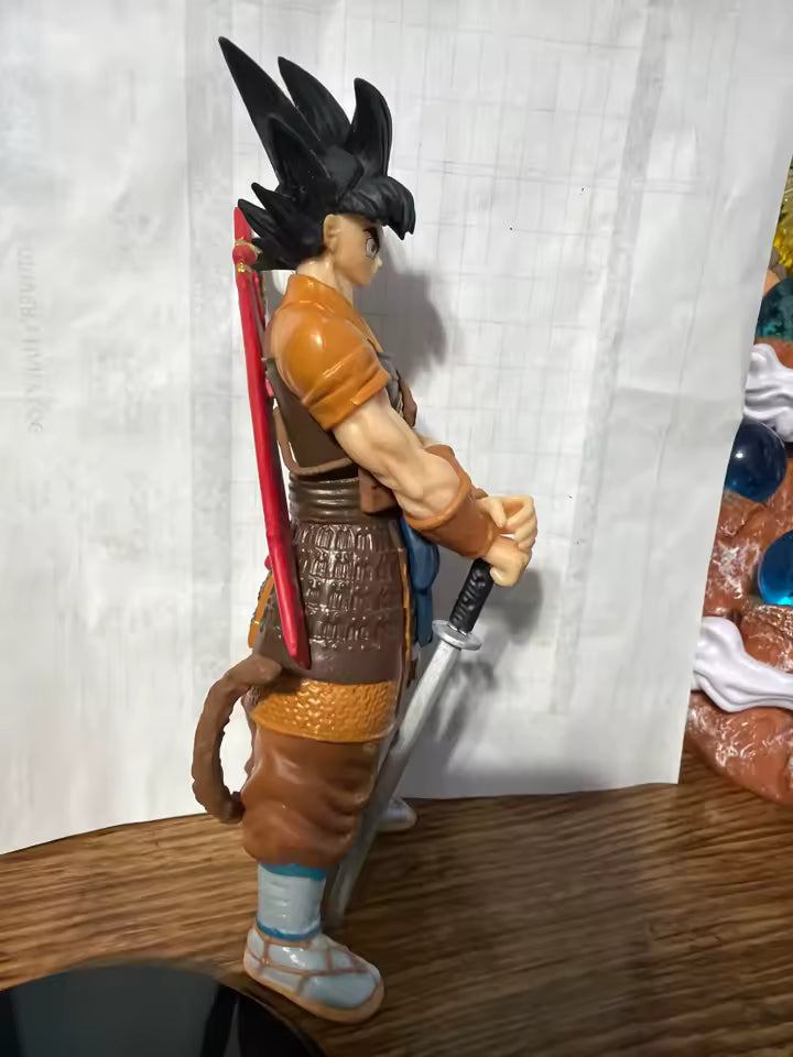 Goku Samurai Ver. Dragon Ball Z Collectible Anime Figure Model Statue PVC 8" [Boxed]