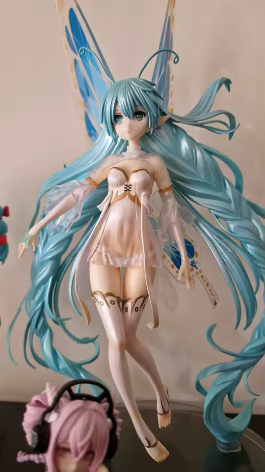Hatsune Miku Butterfly Fairy Vocaloid Project DIVA Anime Figure Model Statue PVC 12" [Boxed]