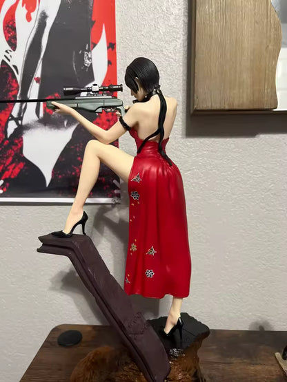 Ada Wong and Leon Scott Kennedy Resident Evil Collectible Figure Model Statue PVC [No Box]