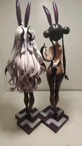Sorasaki Hina and Ryuuge Kisaki Bunny Ver. Blue Archive Anime Figure PVC 11.8" [Adult Collectible]