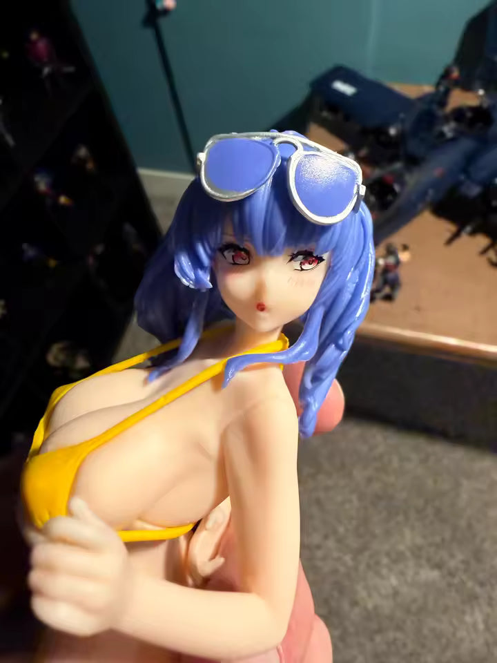 Pola Seaside Coincidence Swimsuit Azur Lane Anime Figure Model PVC 6" [Adult Collectible]
