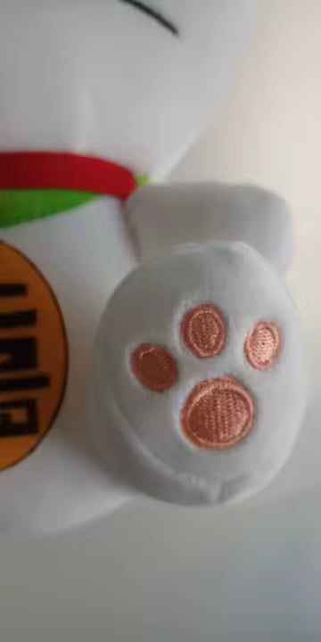 Turbo Granny Maneki Neko Dandadan Anime Collectible Mascot Cute Doll Plush 9"