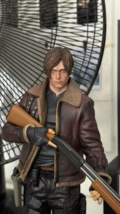 Ada Wong and Leon Scott Kennedy Resident Evil Collectible Figure Model Statue PVC [No Box]