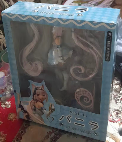 Chocola & Vanilla Lingerie Maid Nekopara Cast Off Anime Figure Model PVC 9.4" [Adult Collectible]