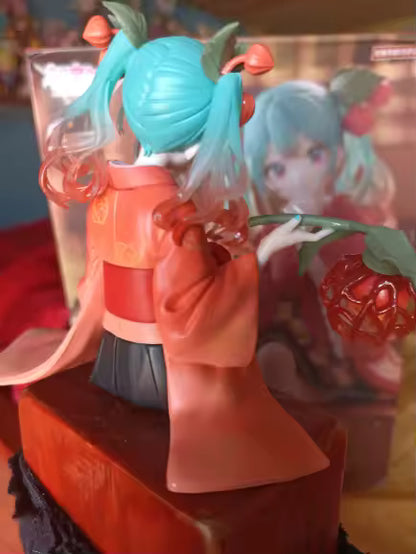 Hatsune Miku Flower Fairy Project DIVA Vocaloid Desktop Anime Figure PVC 4.5" [Boxed]