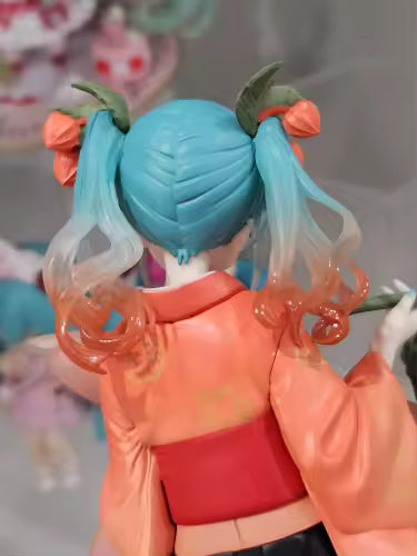 Hatsune Miku Flower Fairy Project DIVA Vocaloid Desktop Anime Figure PVC 4.5" [Boxed]