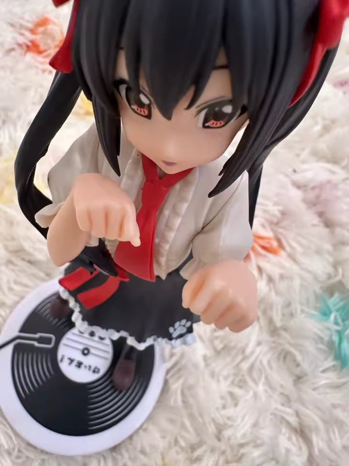 Azusa Nakano & Yui Hirasawa Neko outfit K-ON! Anime Figure Model Statue PVC 7" [No Box]