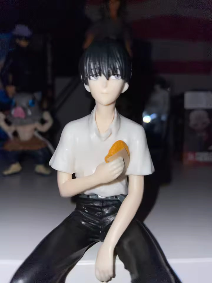 Tsujinaka & Hikaru Sitting The Summer Hikaru Died Desktop Anime Figure Model PVC 5" [Boxed]