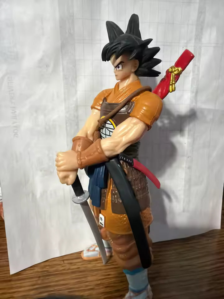 Goku Samurai Ver. Dragon Ball Z Collectible Anime Figure Model Statue PVC 8" [Boxed]