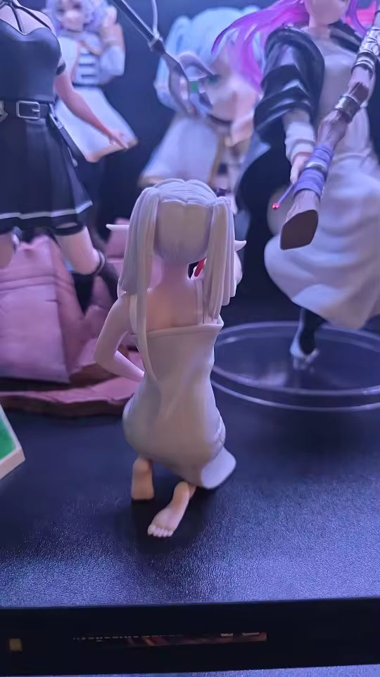 Frieren Tipsy Pajamas Frieren: Beyond Journey's End Anime Kawaii Figure PVC 4.5" [Boxed]