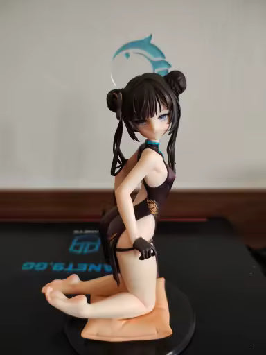 Ryuuge Kisaki Cheongsam Blue Archive RPG Kawaii Anime Figure 7.4" [Boxed] *Adult Collectible*