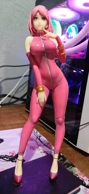 Hinata Hyuga and Sakura Haruno Rave Ver. Shippuden Anime Figure PVC 11.8" [Adult Collectible]