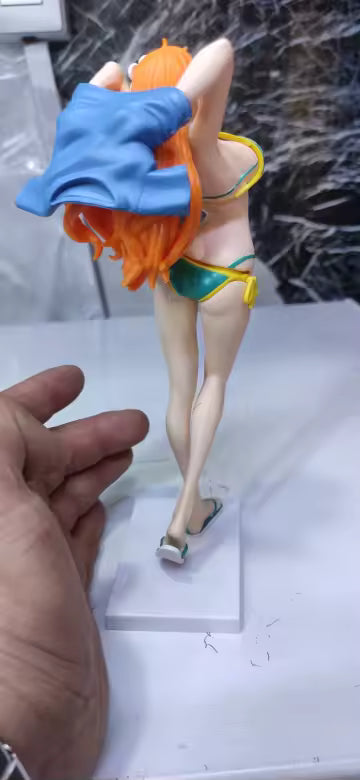 Nami Swimsuit One Piece Anime Figure Model Statue PVC 8" [No Box]