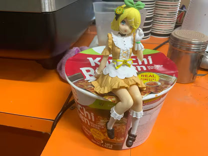 Kagamine Rin Citrus Ver. CV02 Vocaloid Project DIVA Anime Figure Model Statue PVC 5.9" [Boxed]