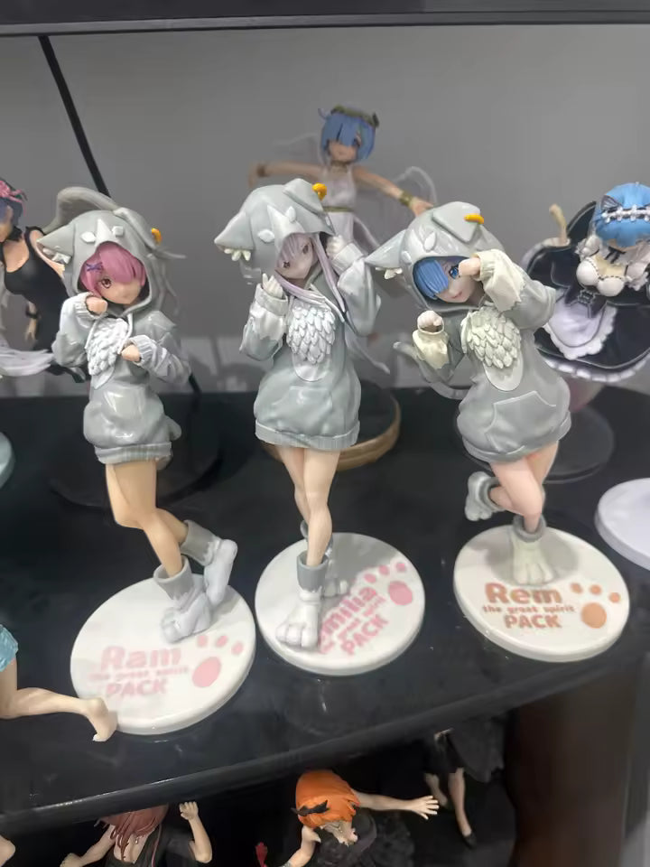 Mofumofu Pack Re:Zero Starting Life in Another World Anime Figure Model Statue PVC 7.8" [Boxed]