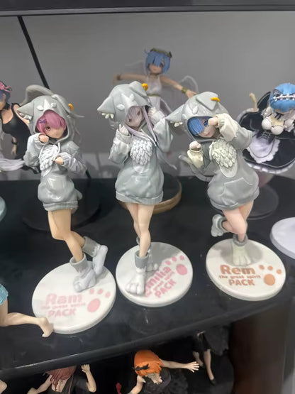 Mofumofu Pack Re:Zero Starting Life in Another World Anime Figure Model Statue PVC 7.8" [Boxed]