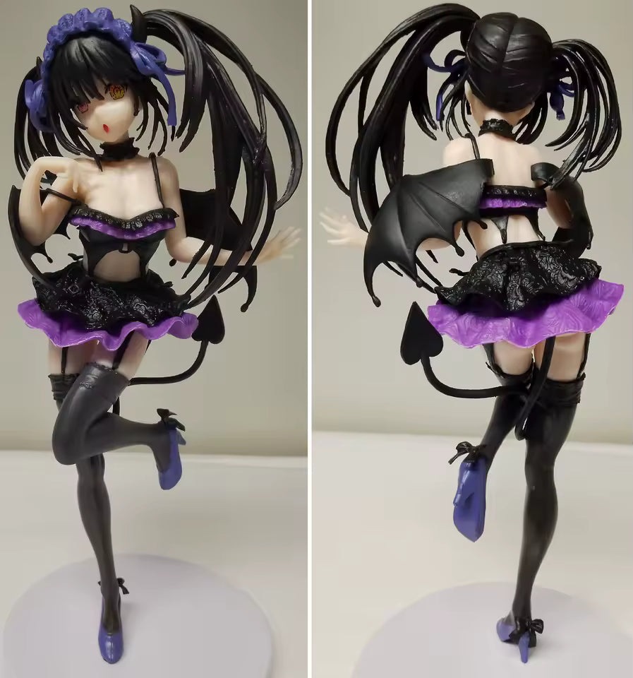Kurumi Tokisaki Pretty Devil Date A Live Anime Figure Model Statue PVC 7" [Adult Collectible]
