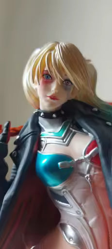 Harley Quinn DC Comics Neon Genesis Evangelion Crossover Anime Figure PVC 13" [No Box]