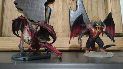 Safi'jiiva Dragon Monster Hunter World: Iceborne Tabletop Figure Model Statue PVC 3.4" [No Box]