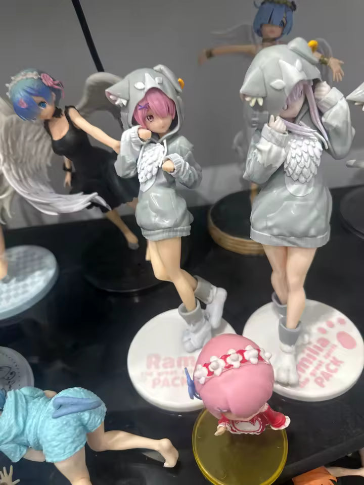 Mofumofu Pack Re:Zero Starting Life in Another World Anime Figure Model Statue PVC 7.8" [Boxed]