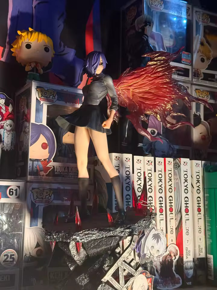 Touka Kirishima Kagune Ukaku Tokyo Ghoul Anime Figure Model Statue PVC 14" [Boxed]