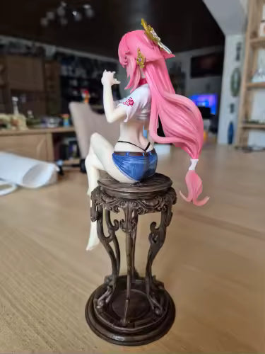 Yae Miko Summer Style Ver. Genshin Impact Anime Figure Model Statue PVC 9" [Adult Collectible]