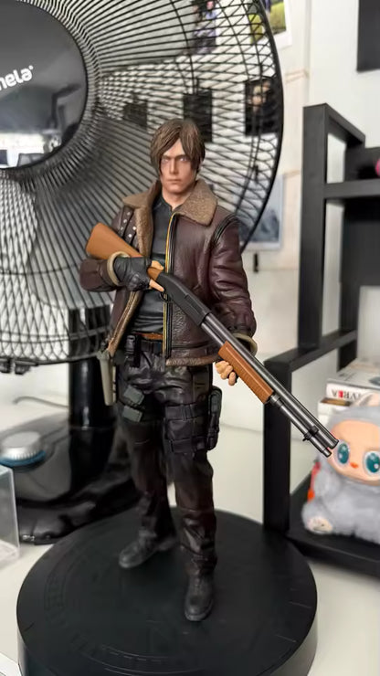 Ada Wong and Leon Scott Kennedy Resident Evil Collectible Figure Model Statue PVC [No Box]